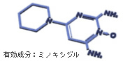 ミノキシジル分子式