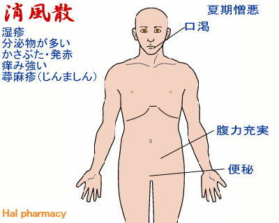 ツムラ 消風散 エキス顆粒 医療用 22 通販 注文 市販 ハル薬局